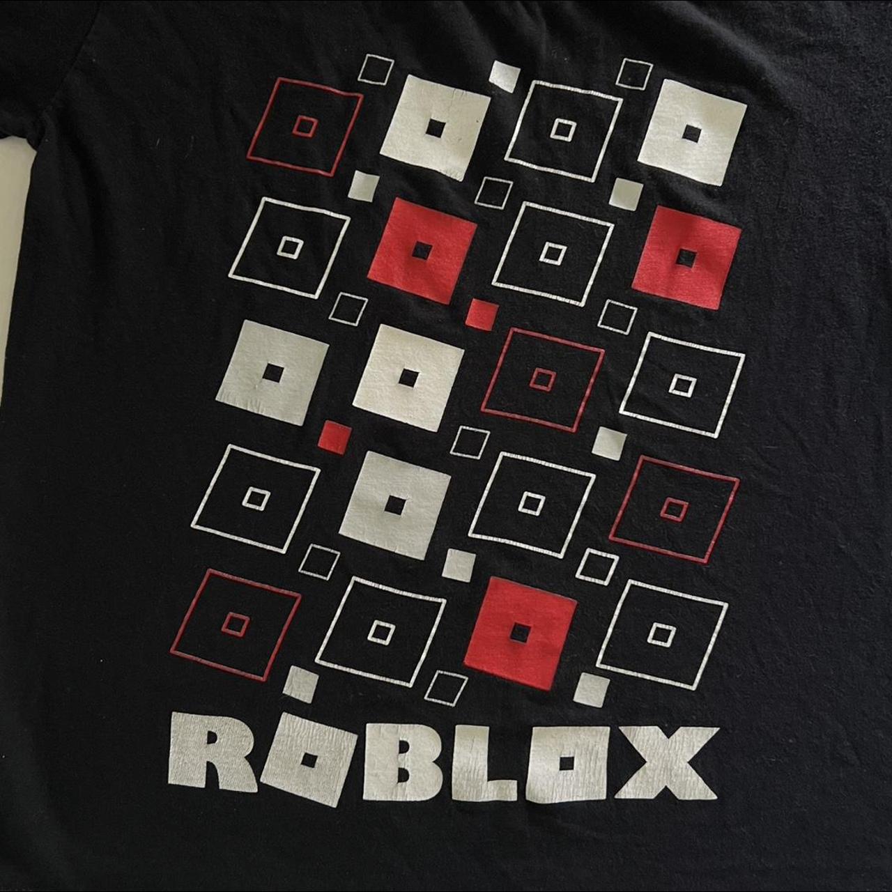 black y2k t-shirt - Roblox