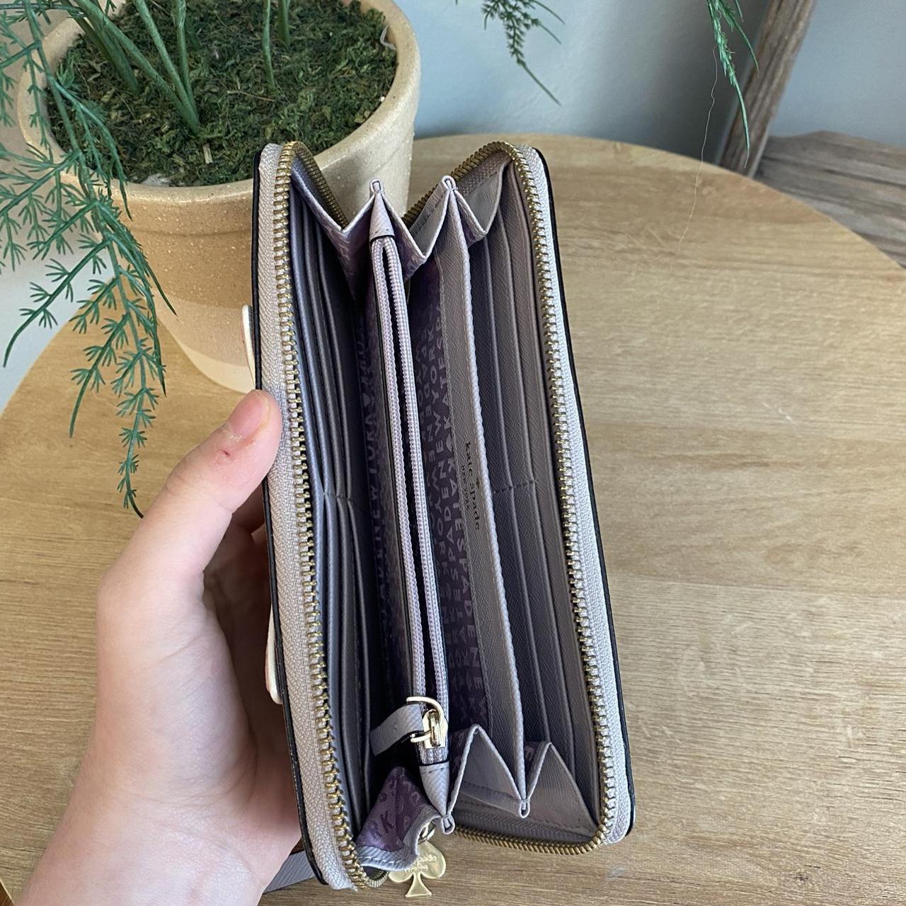 Purple wallet best sale kate spade