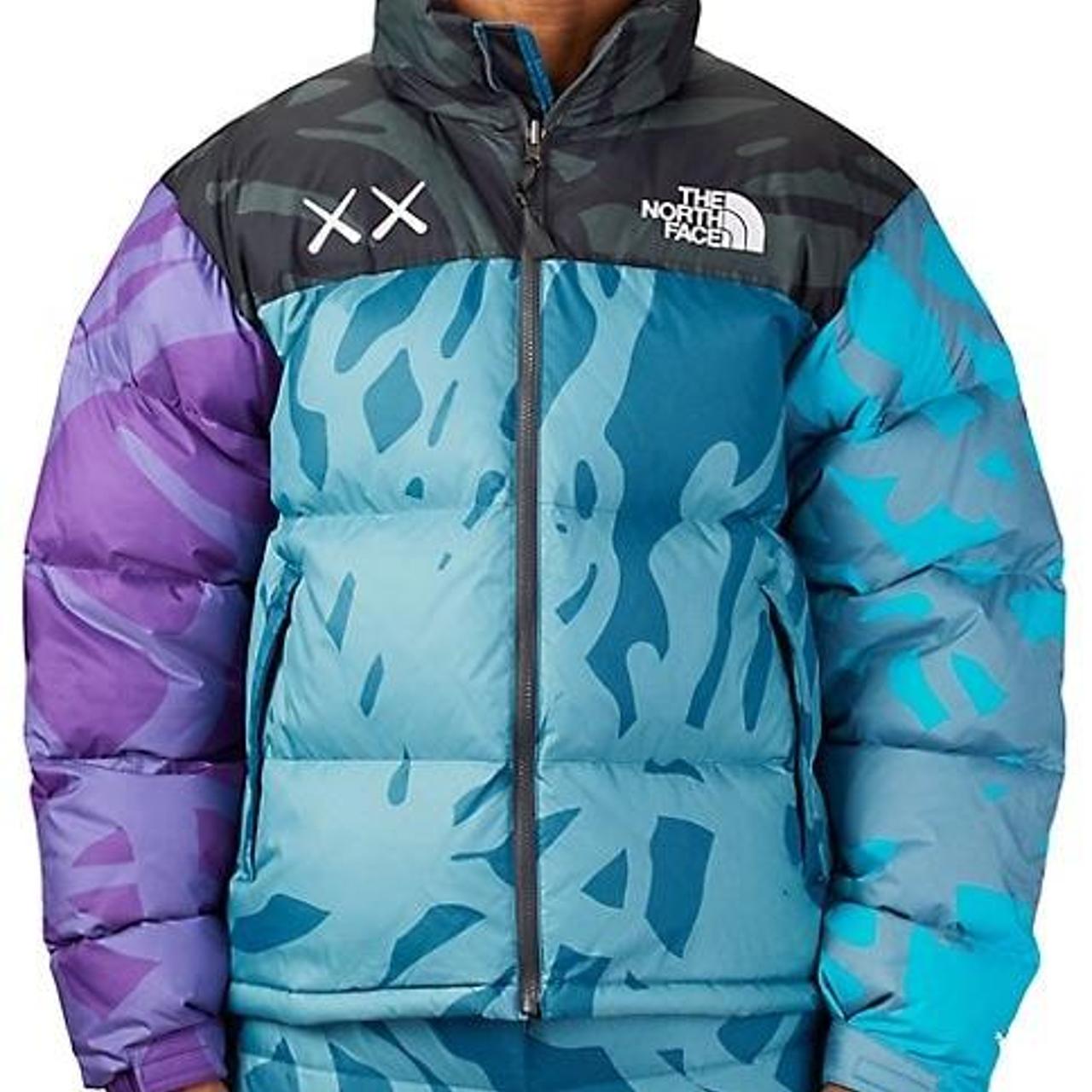 Kaws Men's Purple and Blue Jacket