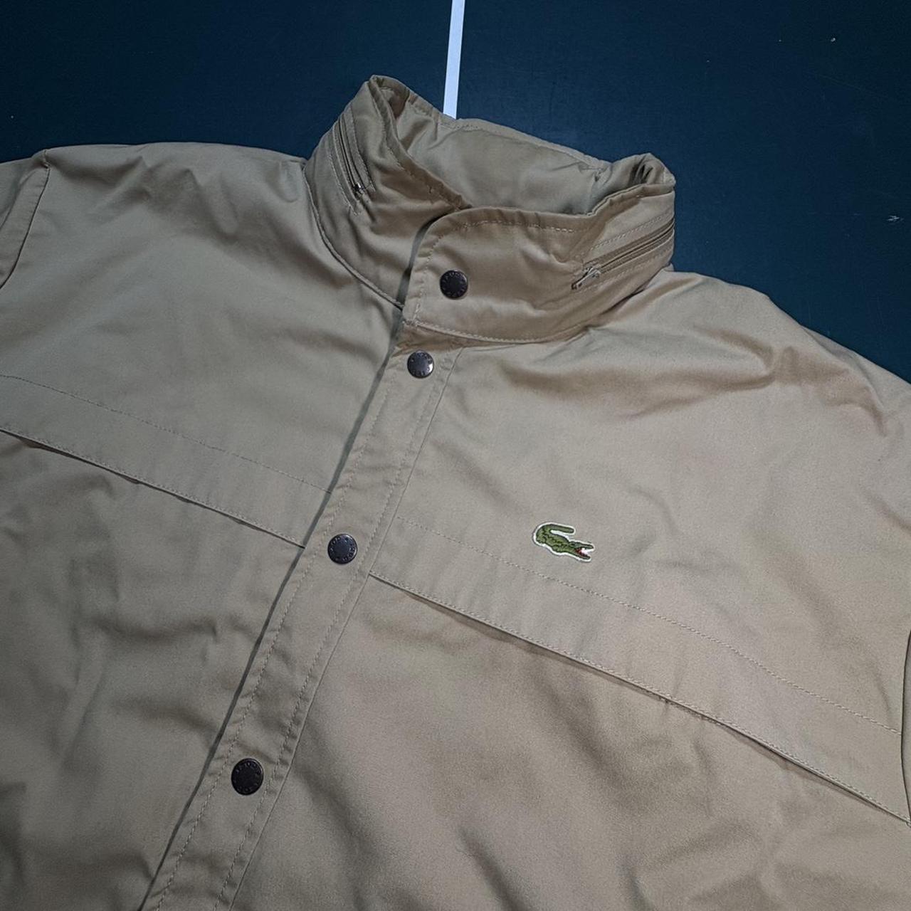 Lacoste Men's Bomber Jacket - Tan/Navy - XL – Vin… - image 3