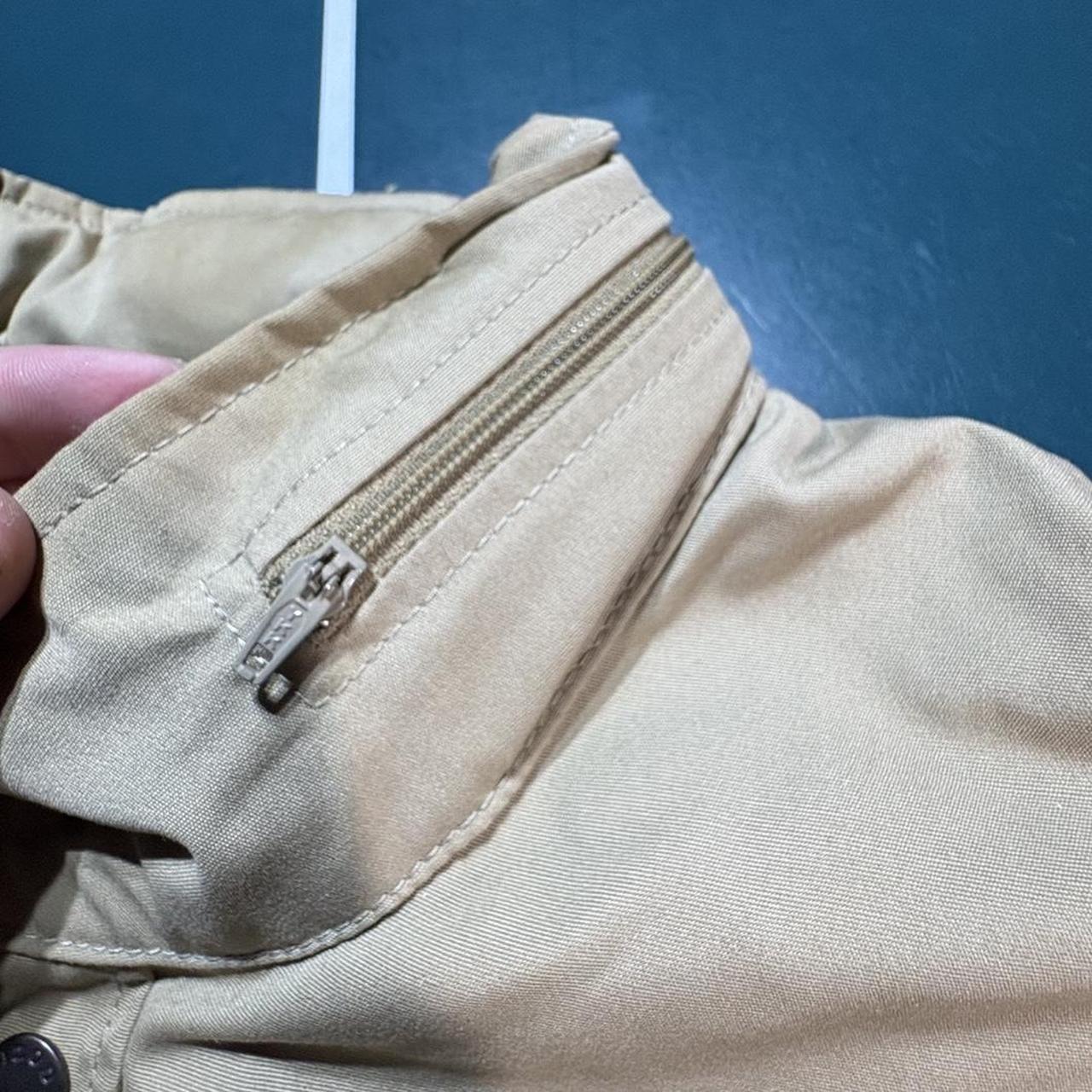 Lacoste Men's Bomber Jacket - Tan/Navy - XL – Vin… - image 6