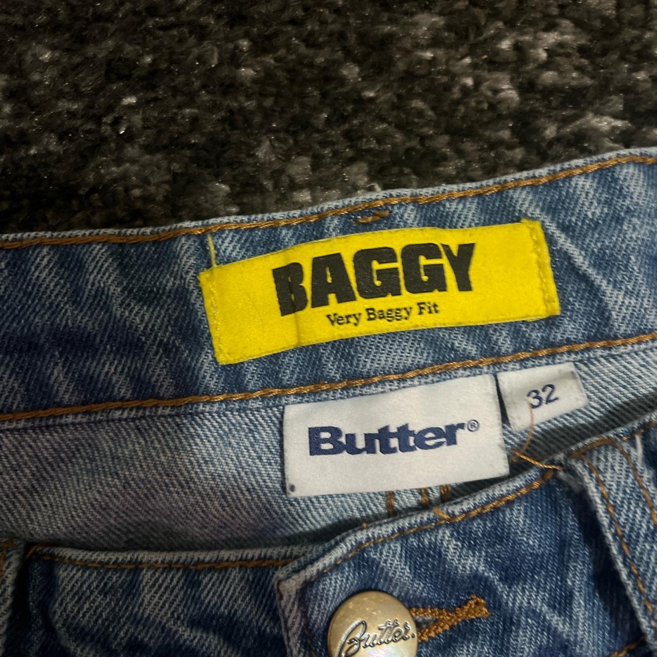 Butter Goods Jeans Very Baggy 32x30 baggy skate... Depop