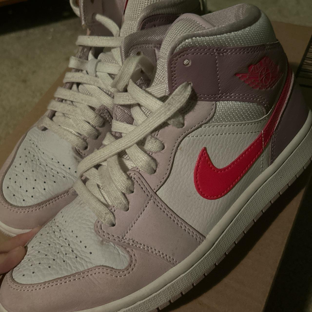 valentine pink jordan 1