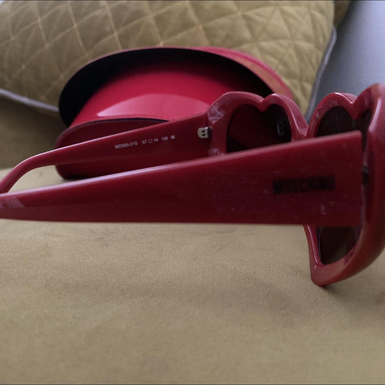 moschino heart sunglasses