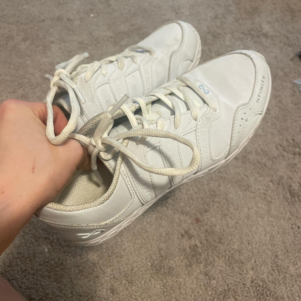 Lightly worn Infinity cheer shoes Size 6 cheer... Depop