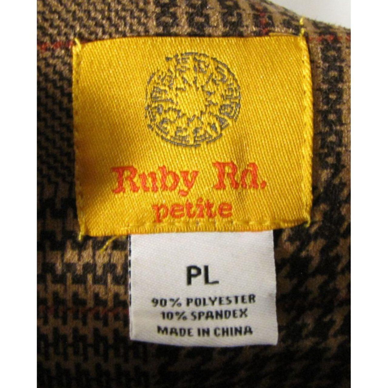 Ruby Rd. Women's Blazer Jacket - Brown - L – Ruby… - image 3