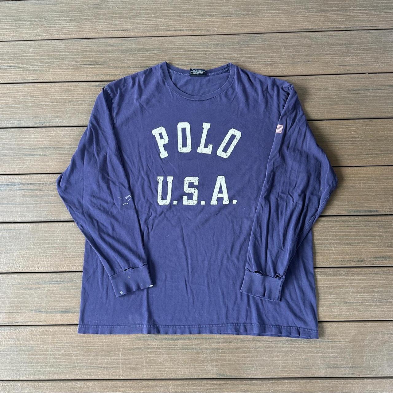 Vintage Polo Sport Ralph Lauren long sleeve, Size XL