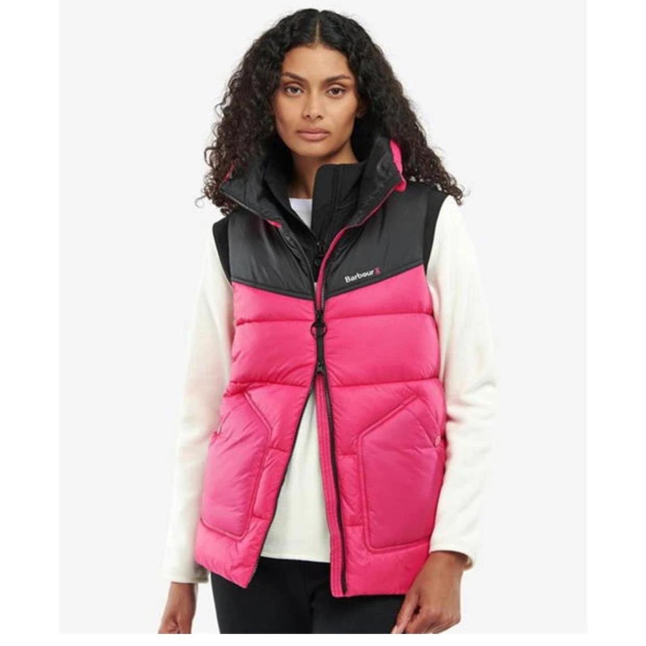 Barbour vest hot sale womens Pink