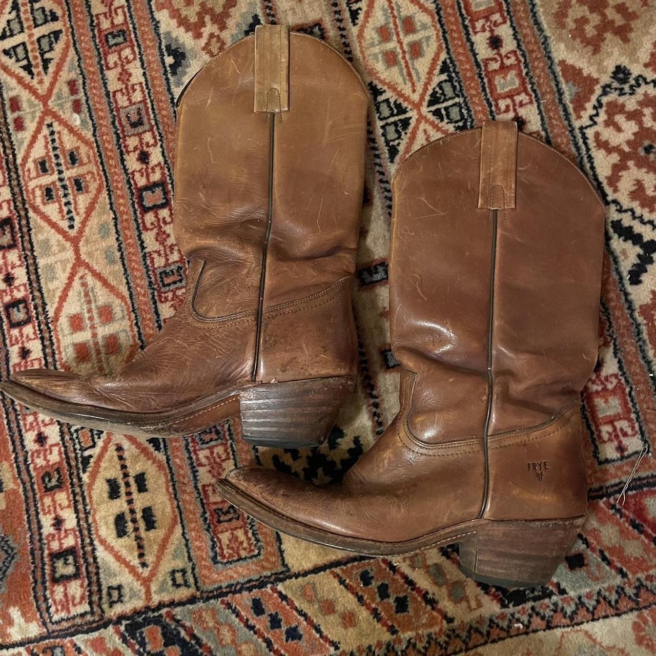 Frye mens cowboy boots best sale