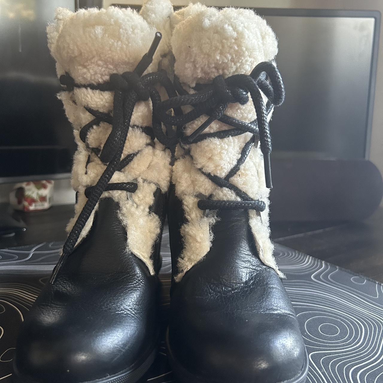 sorel black boots