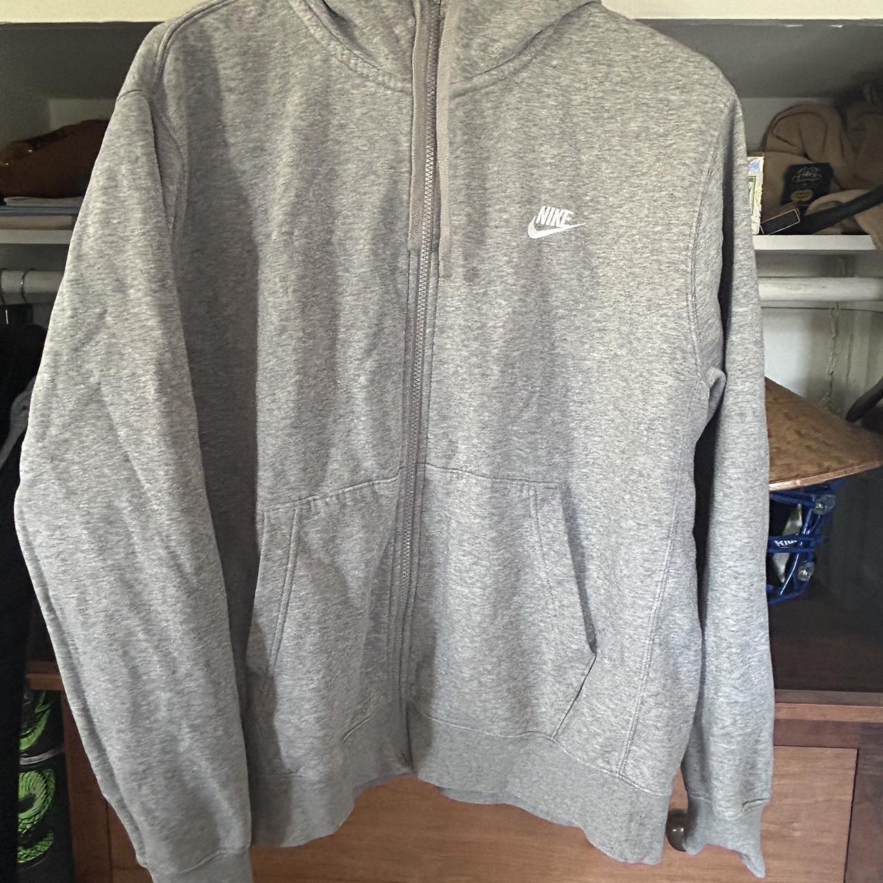 mens nike hoodie zip up