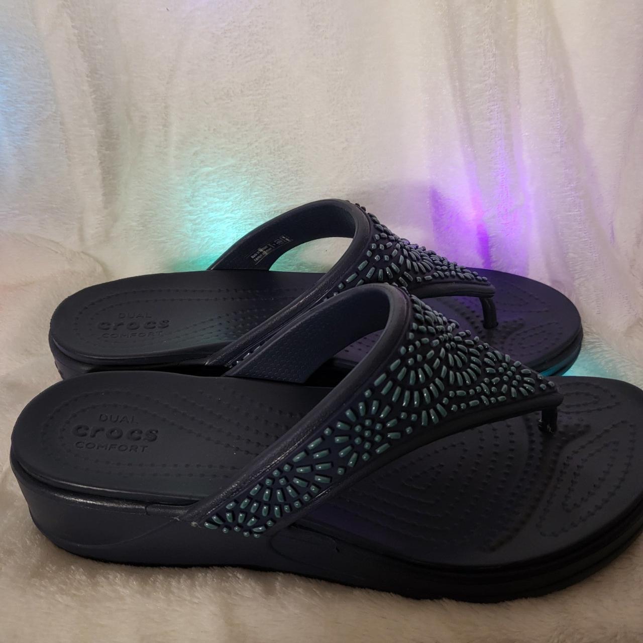 womens Crocs size 8 + Free shipping + See photos... - Depop