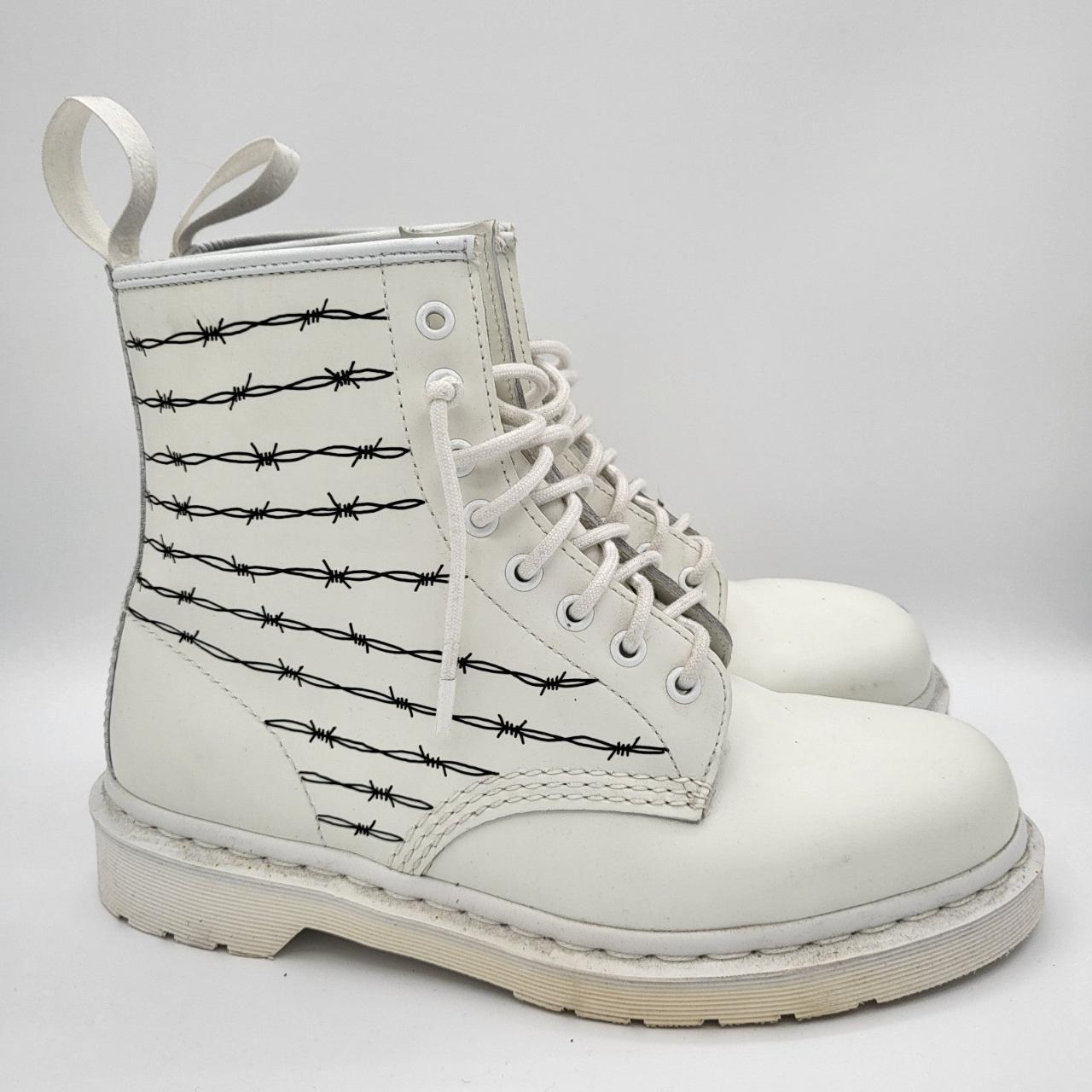 mens white dr martens boots