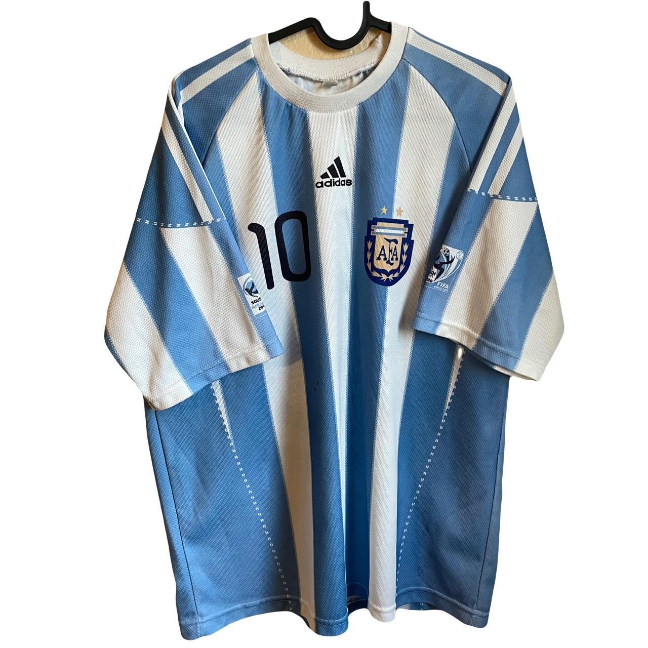 Men’s Adidas Lionel Messi Argentina Jersey🇦🇷 - 2010... - Depop