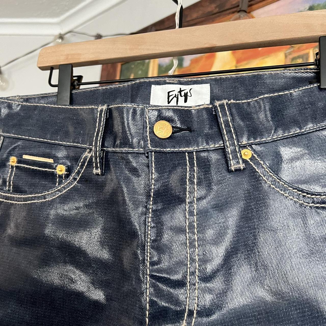 Eytys Cypress Wet Pants Wet Jeans Eytys Cypress Tar Jeans EYTYS