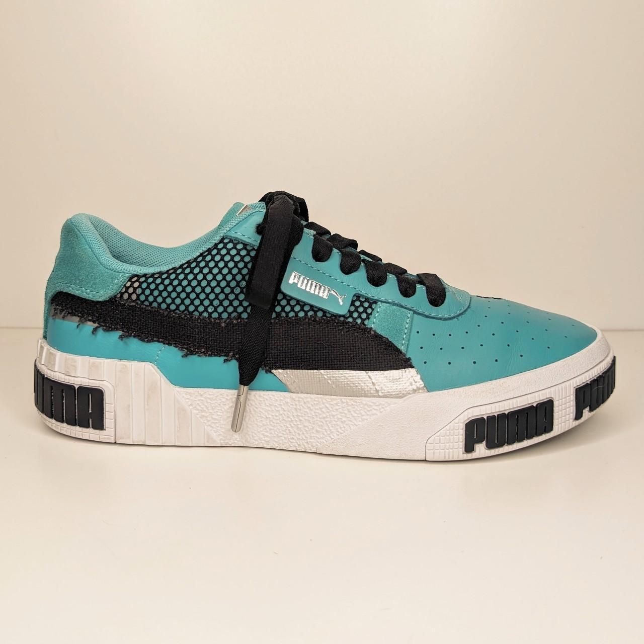 Puma Womens Cali Bold Unexpected Athletic Sneakers Depop