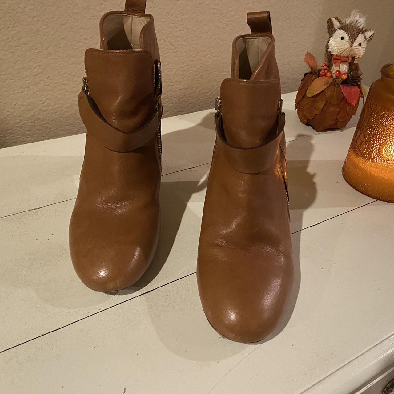 Chloe 2024 tan boots