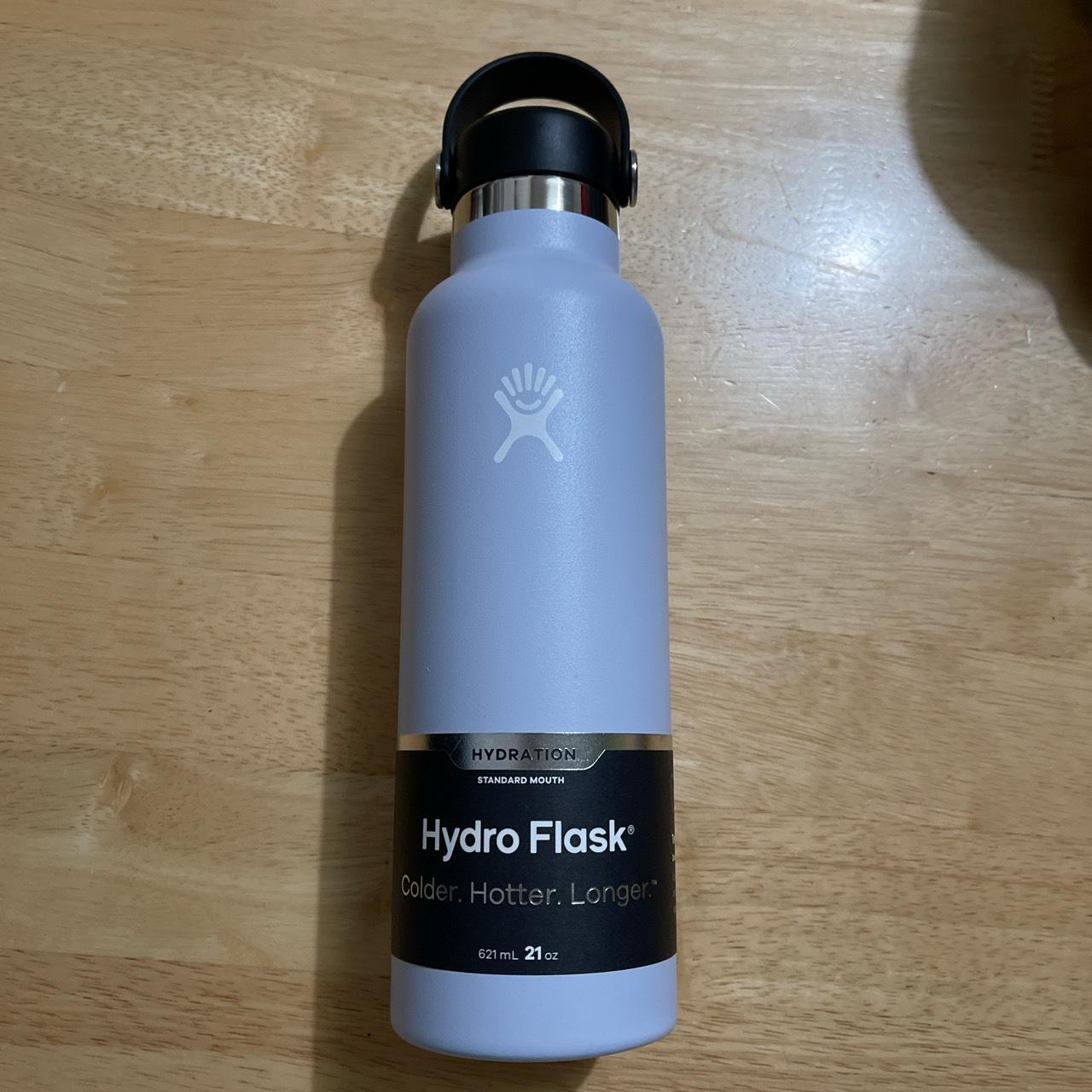 Gray 10oz Hydro Flask Wine Tumblr Never used, - Depop