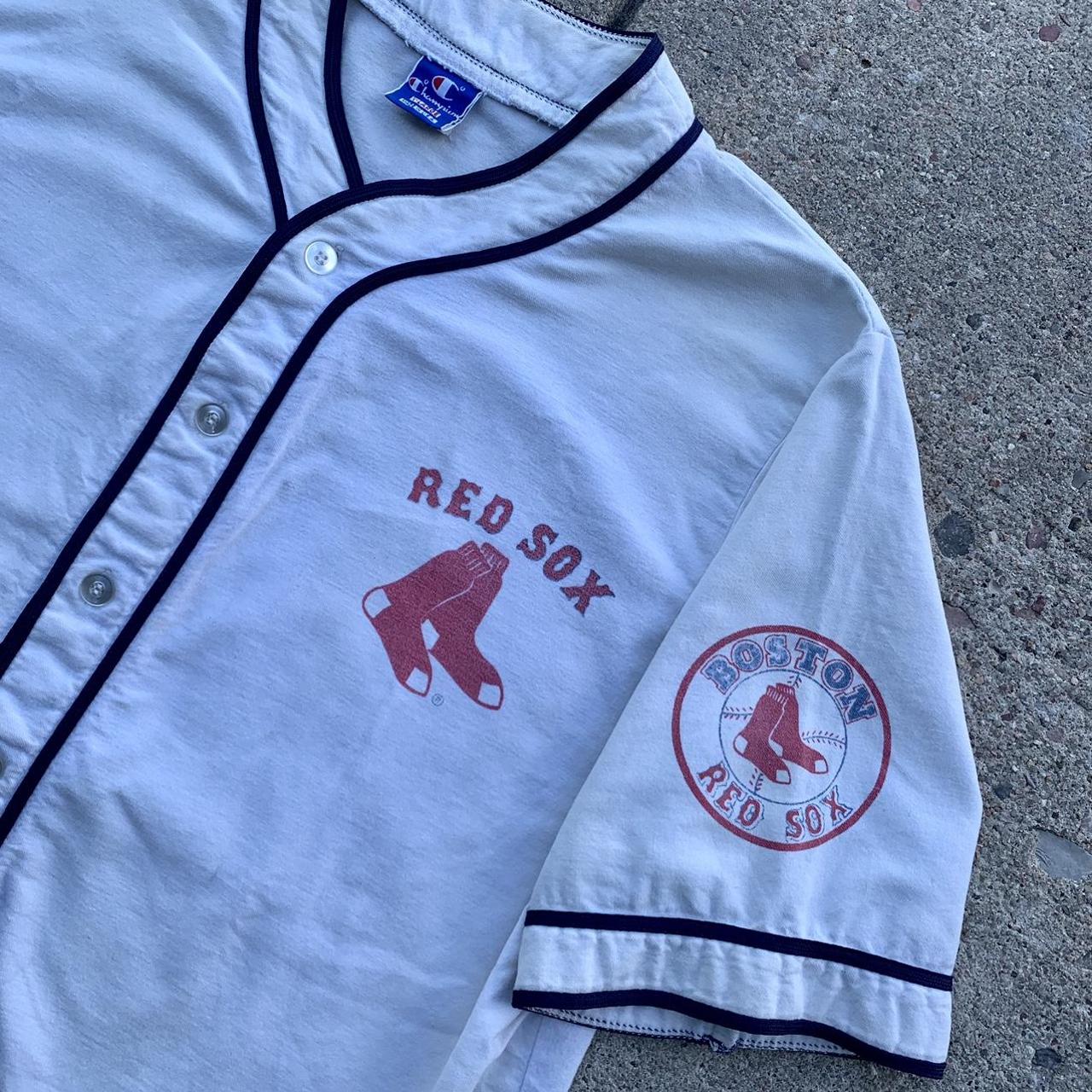 Nike Boston Red Sox Polo Shirt Mens XL Extra Large - Depop