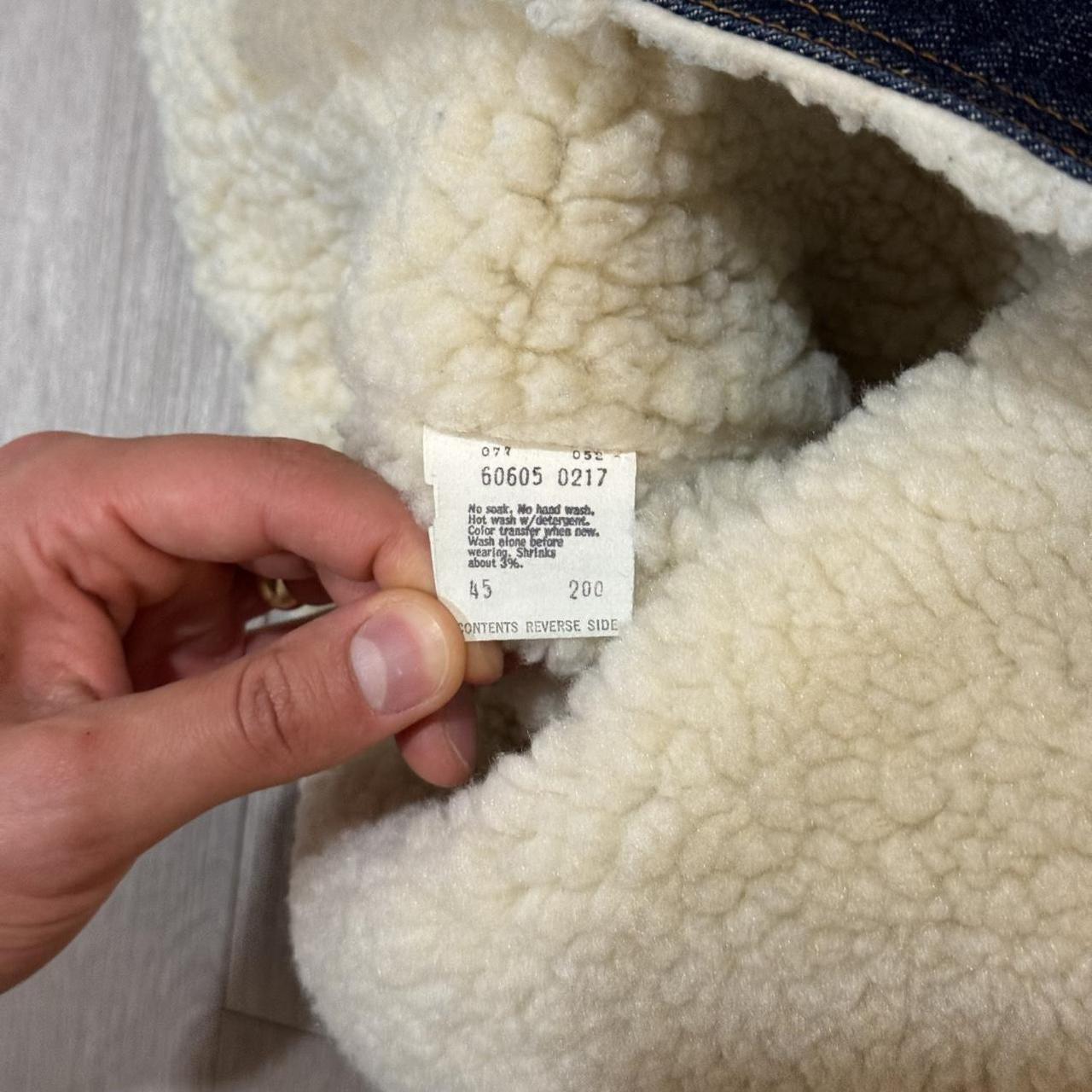 Levi's Men's Vest - Navy/Blue - L – Vintage Levi’… - image 6