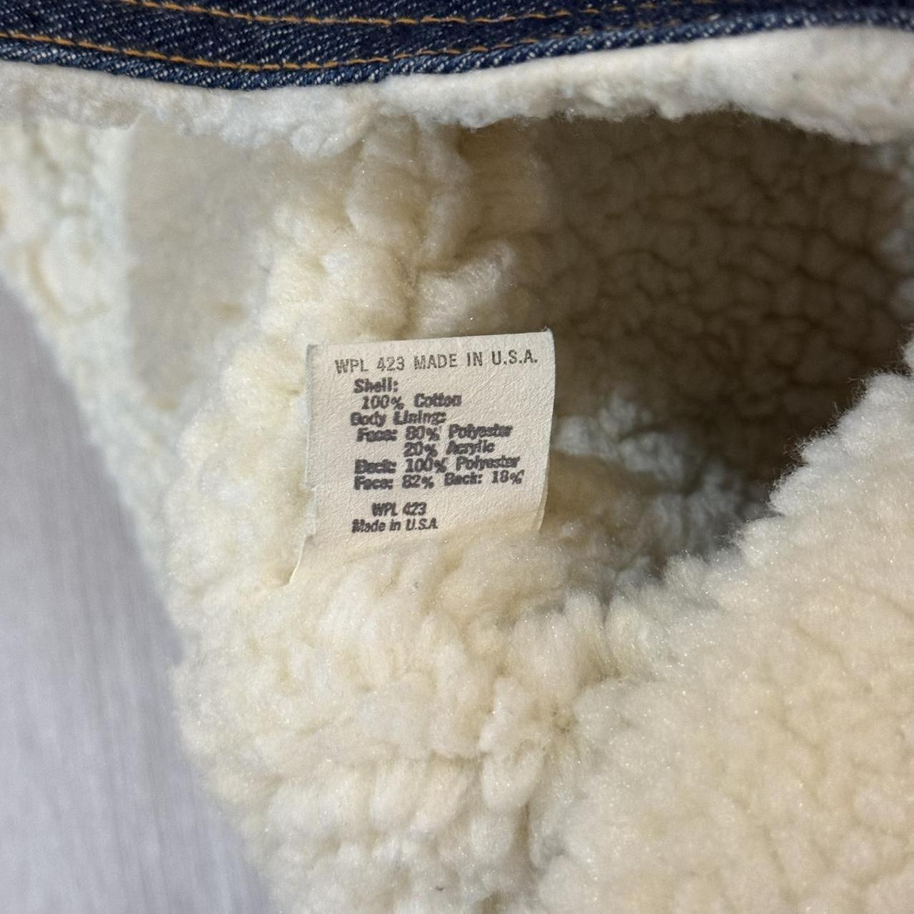 Levi's Men's Vest - Navy/Blue - L – Vintage Levi’… - image 5