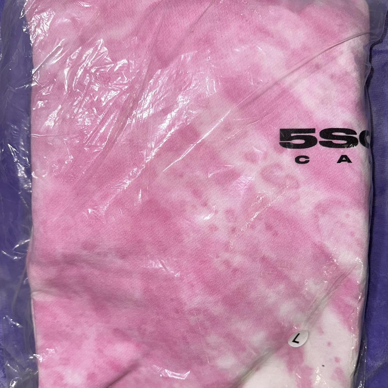 5 seconds of summer calm pink tie dye hoodie THIS