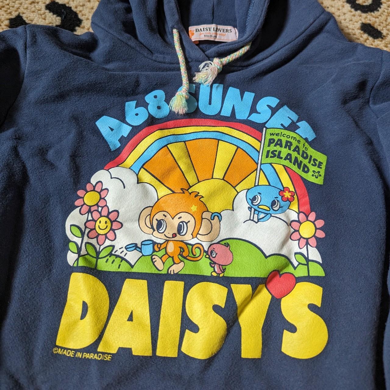 Japanese brand Daisy Lovers pullover hoodie... Depop