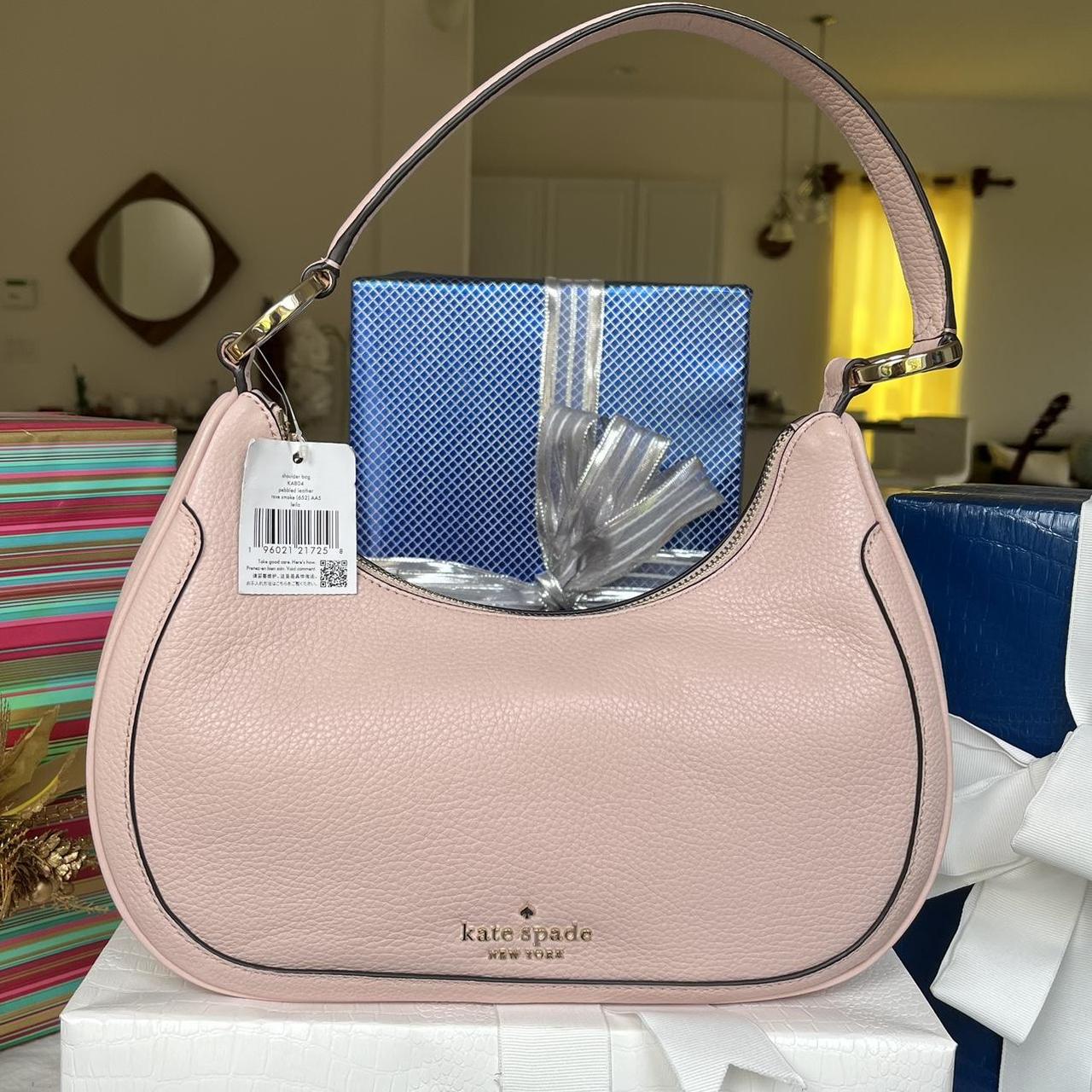 Vintage Kate Spade purse that has pink and white - Depop