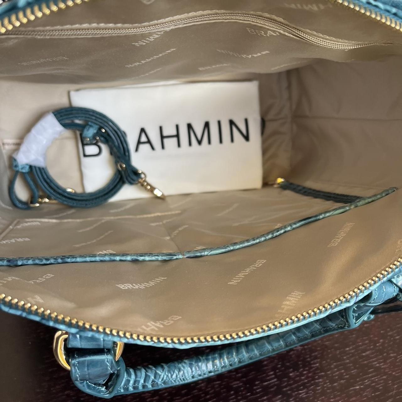 Brahmin Duxbury satchel Agave color NWT - Depop