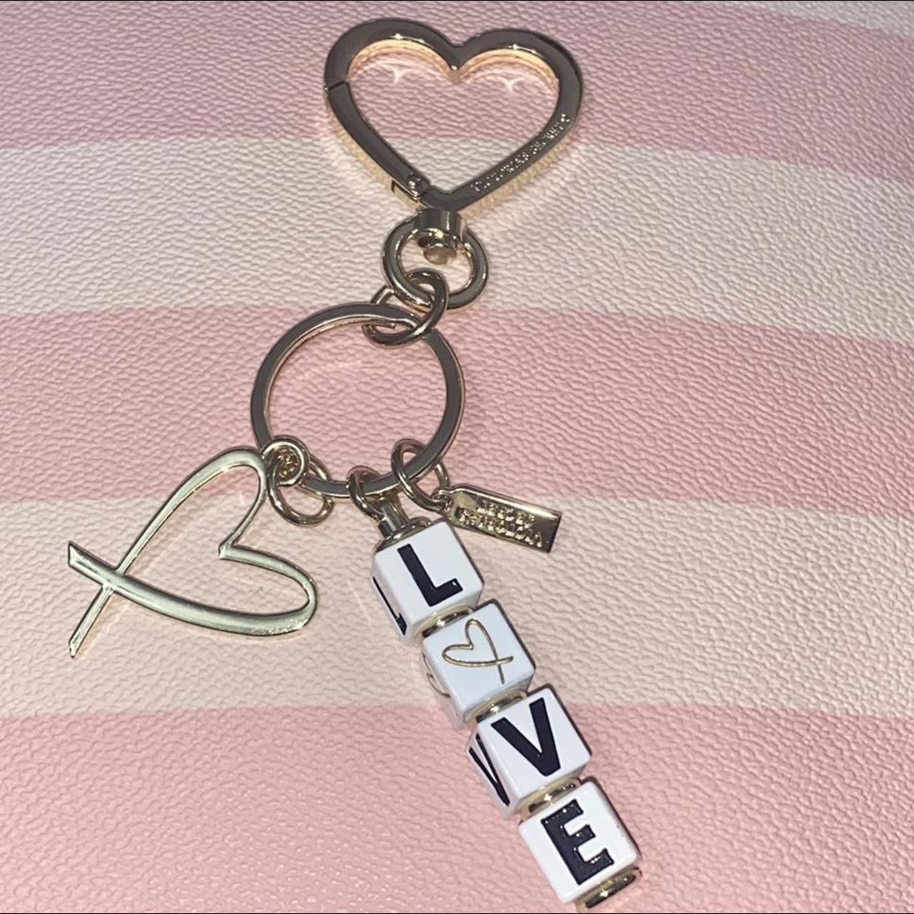 Victoria's Secret Logo Keychain Charm