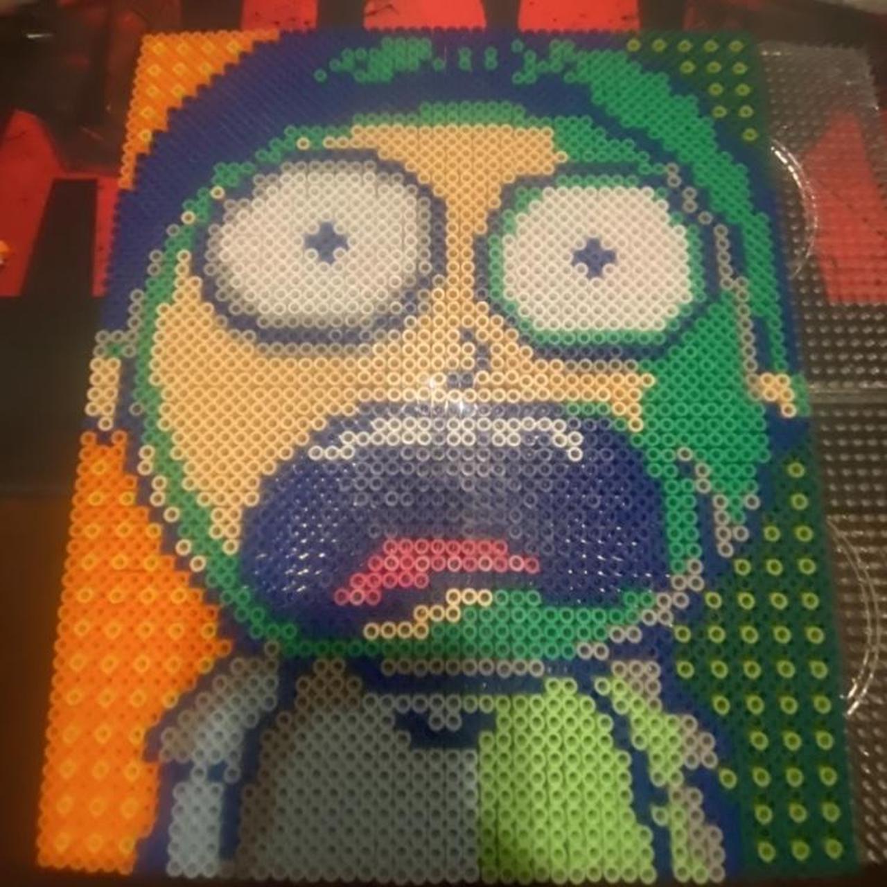 3D Morty Perler ❤️ ✨portrait sized ✨looks great Depop