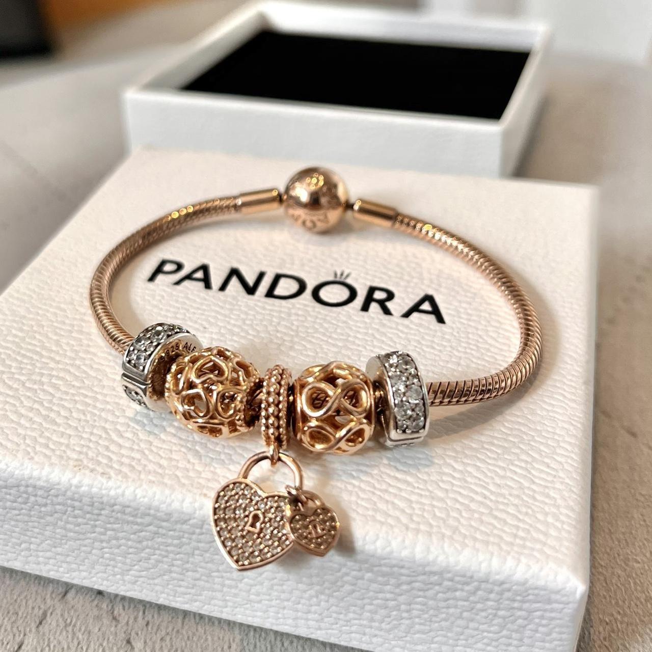 Pandora Bracelet popular & Pandora Charms (in Rose Gold)