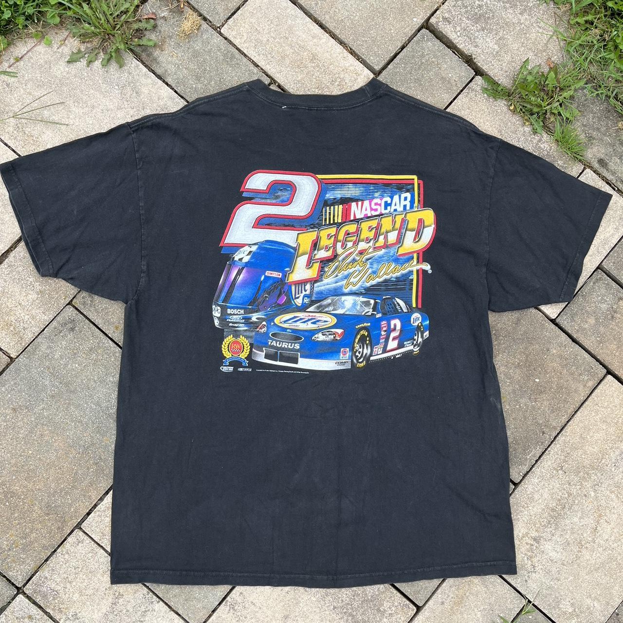 miller lite racing shirt size L - Depop