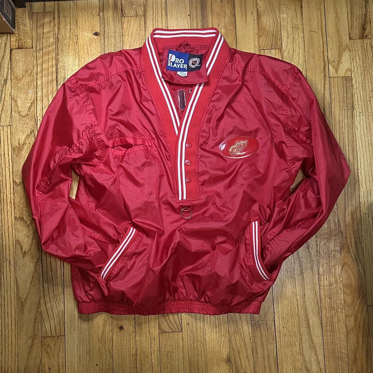 NHL RedWings Light Nylon Jacket -Next Day Shipping... - Depop