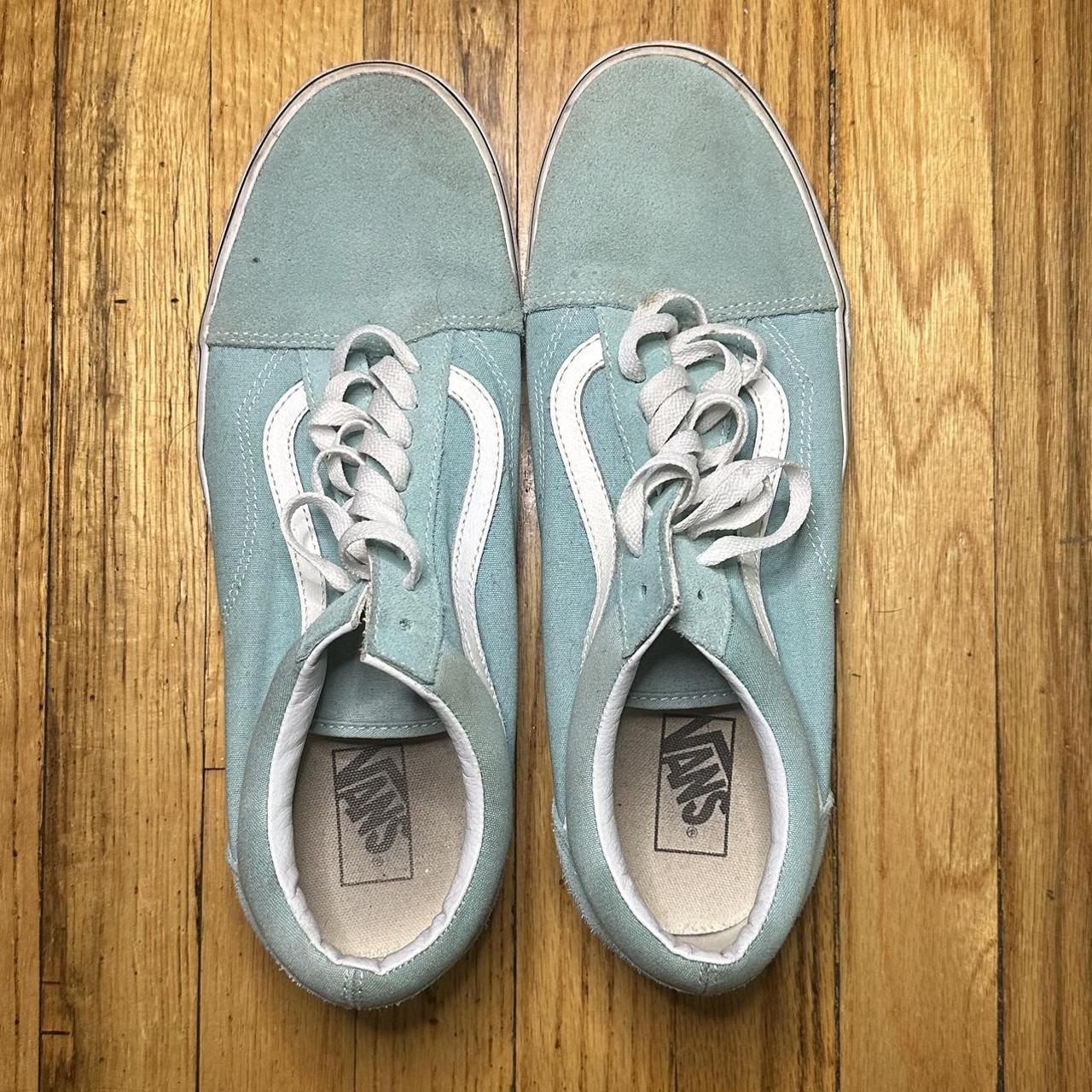 Vans Teal Sneakers No Box Next Day Shipping