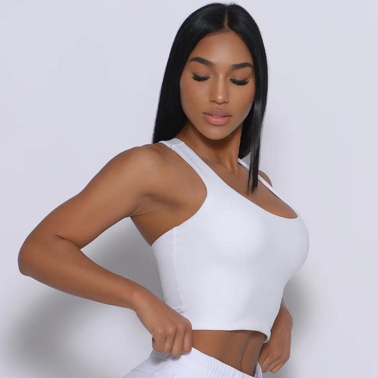 BOMBSHELL SPORTSWEAR White Ultimate Tank Sports | Depop