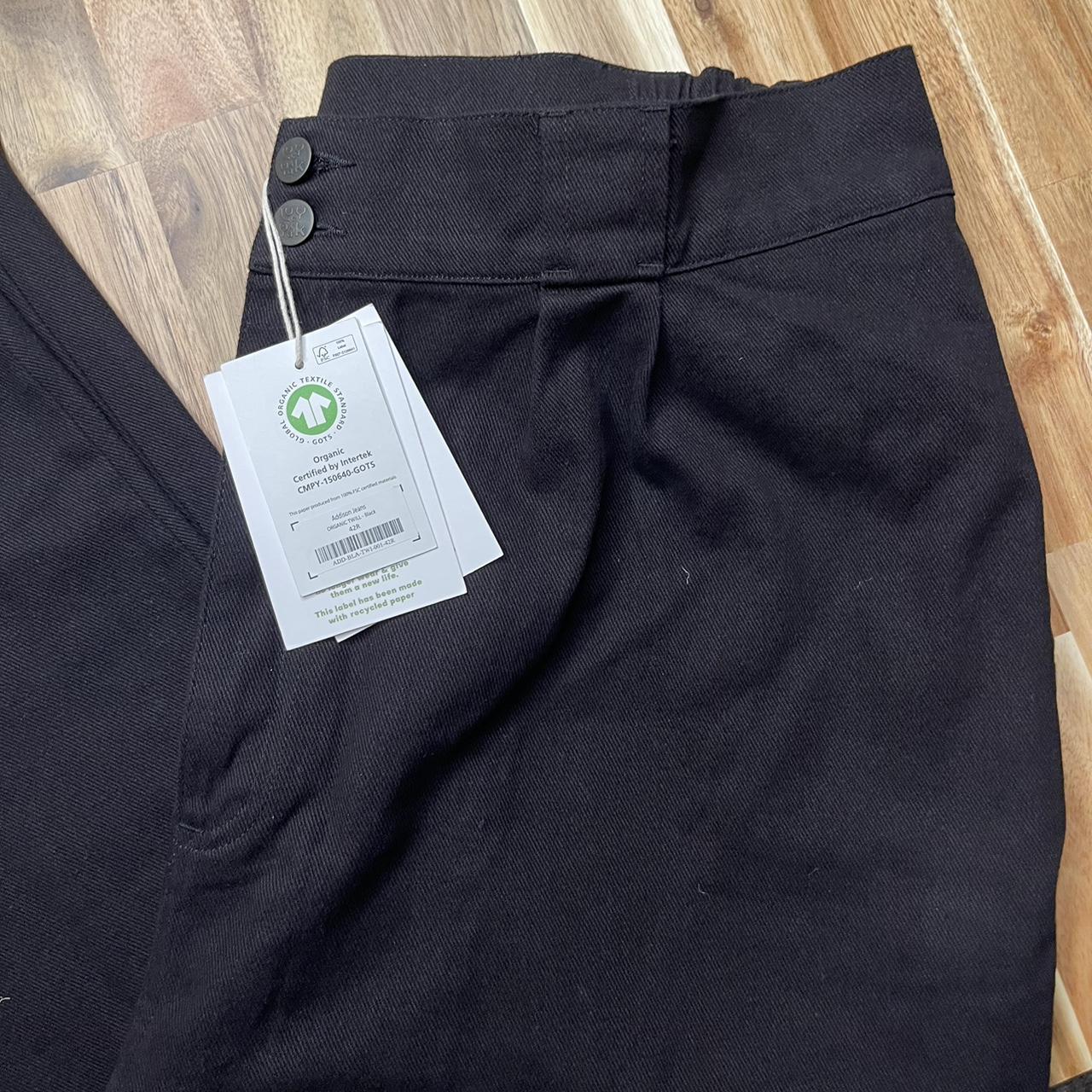 Lucy and Yak Addison Tapered Jeans, in black. Size... - Depop