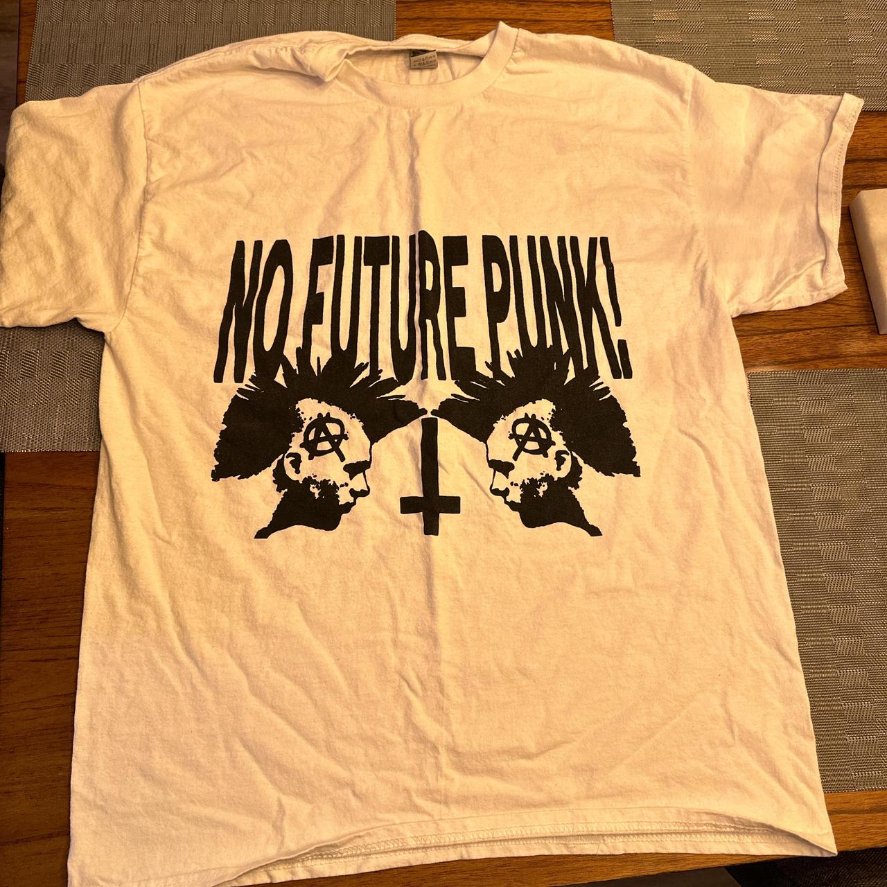 クリアランス future is punk t シャツ