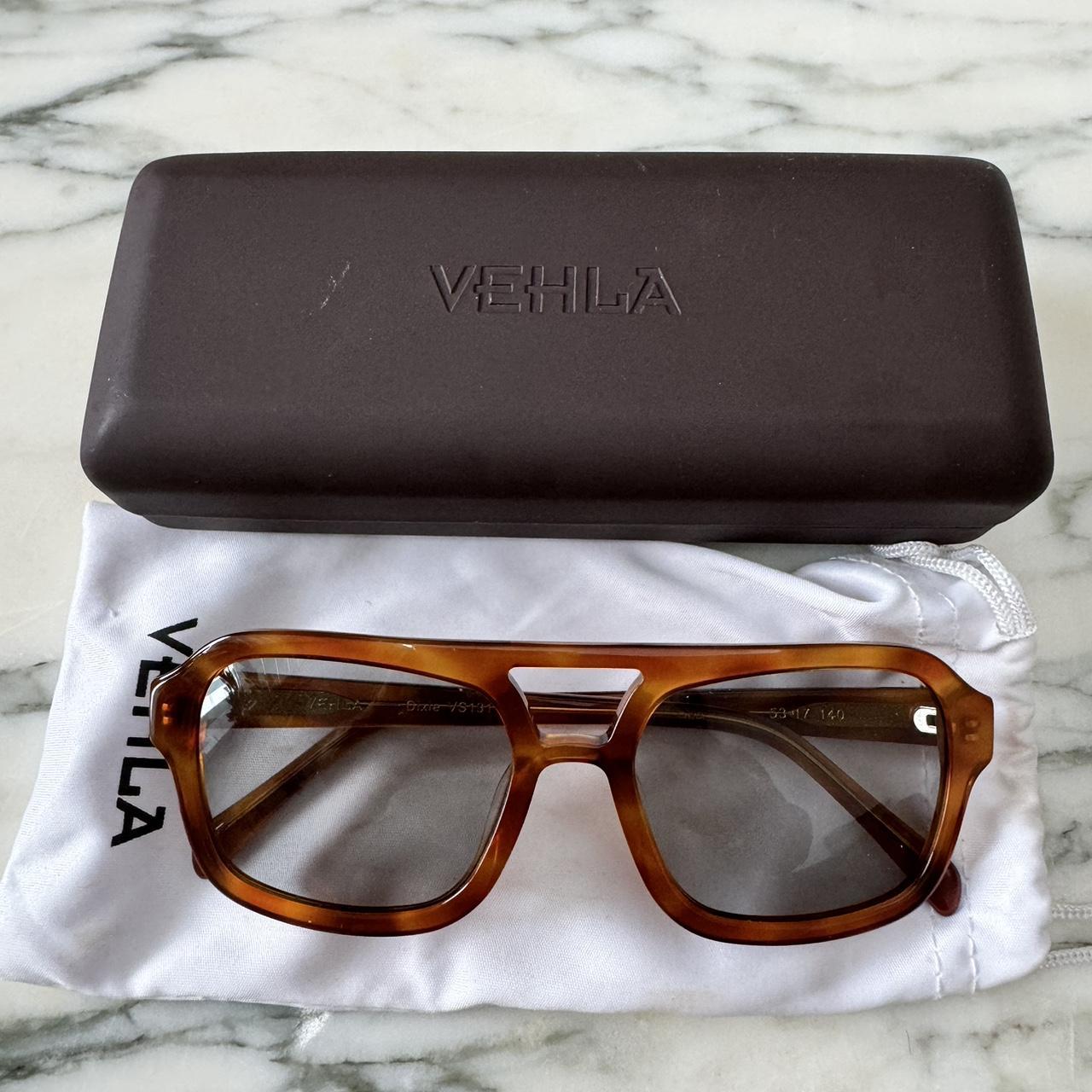 Vehla eyeware tortoiseshell framed sunglasses. Comes... - Depop