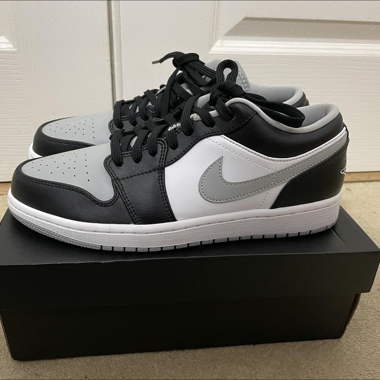 Nike Air Jordan 1 Low Shadow Toe (Smoke... - Depop
