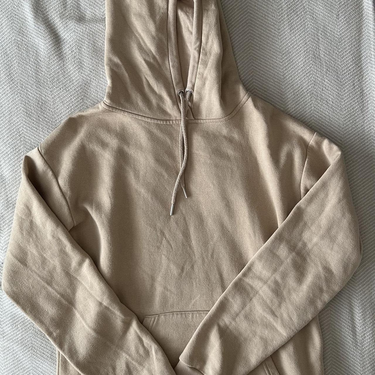 Primark Women's Cream Hoodie Depop