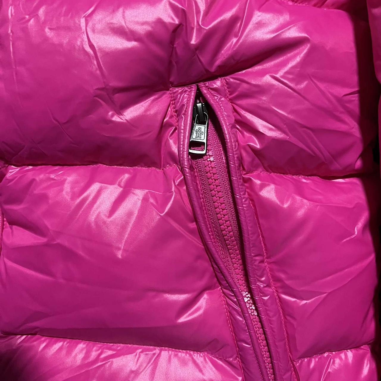 Moncler Maya Jacket Pink Colour NFC Scannable Size L... - Depop