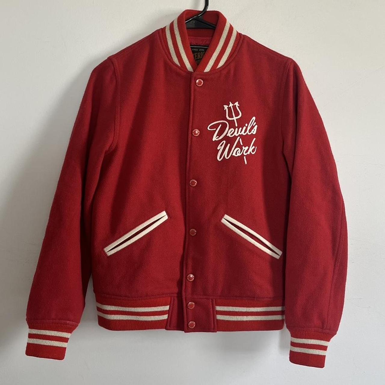 RARE vintage Hysteric Glamour devils work varsity | Depop