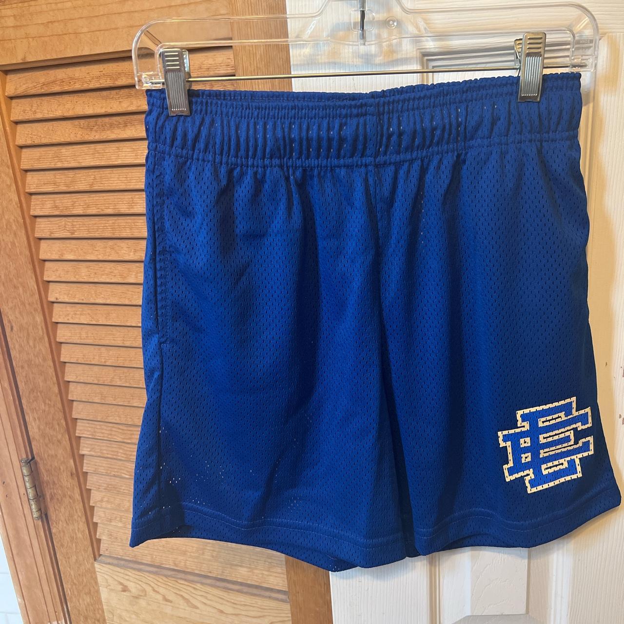 Eric Emanuel blue mesh basketball shorts never worn... Depop