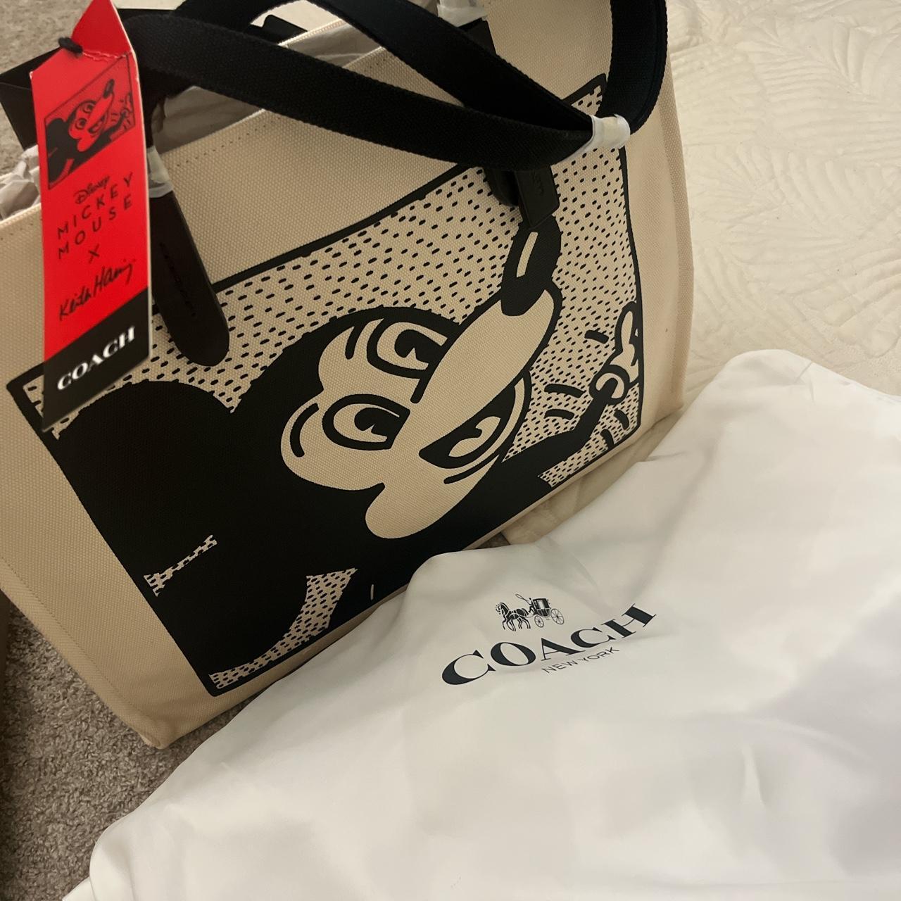 Coach Disney Mickey X Keith Haring sale Tote