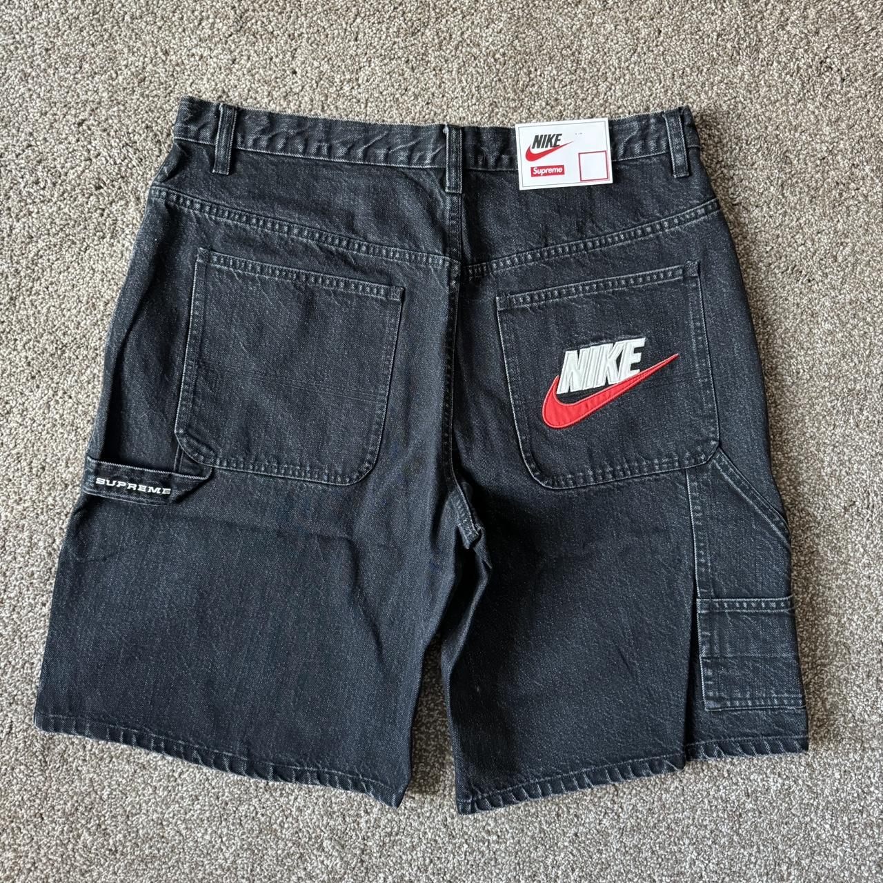 Supreme x Nike Denim Short Size L 34 Depop