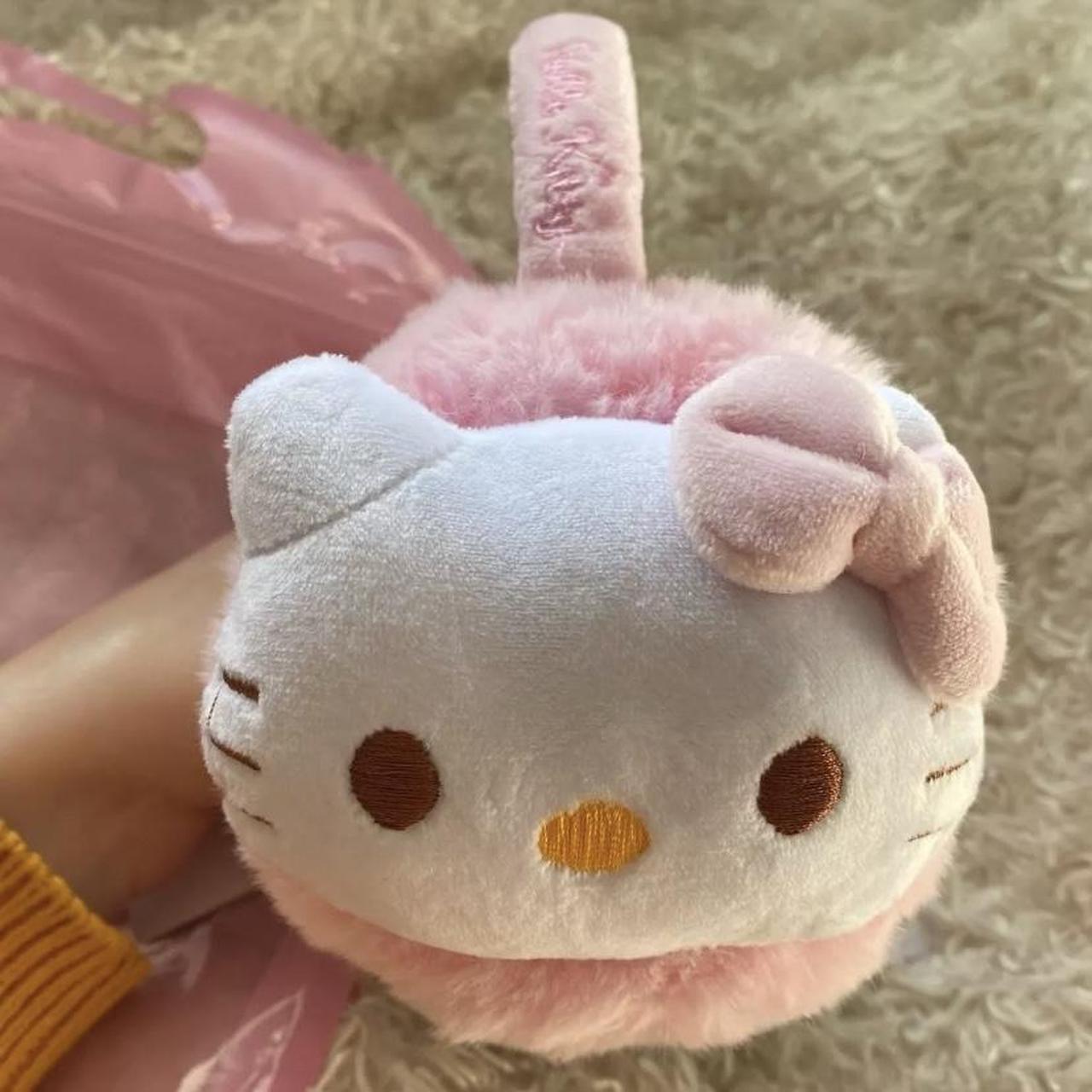 Hello kitty earmuffs ear warmer! 2 left available... Depop