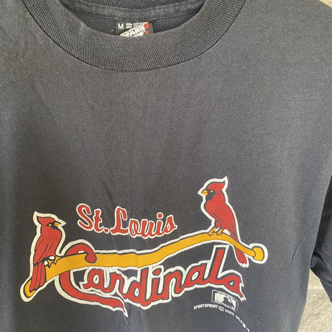 Vintage Cardinals T shirt St Louis Cardinals Long - Depop
