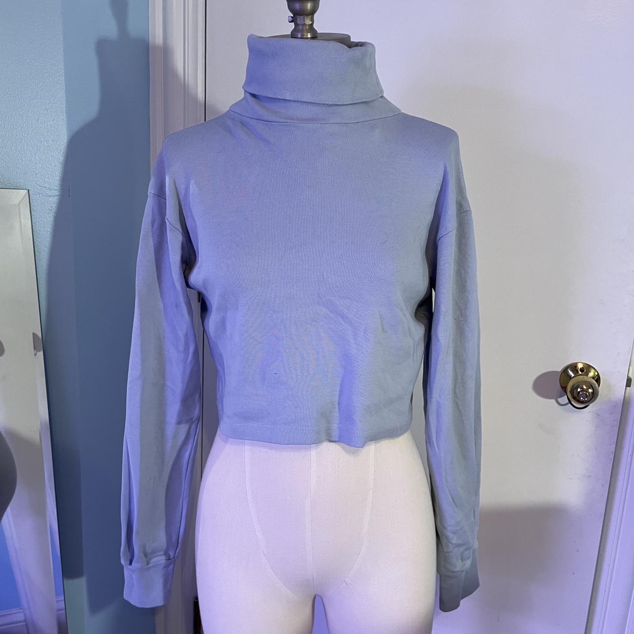 RARE brandy melville angela turtleneck top baby