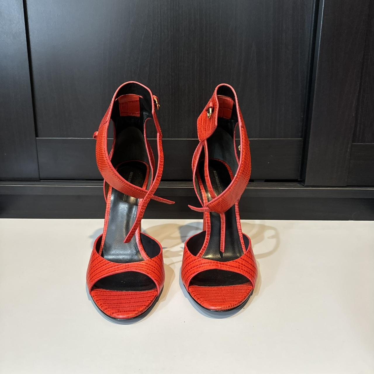 Alexander Wang red heels Like new condition no. Depop